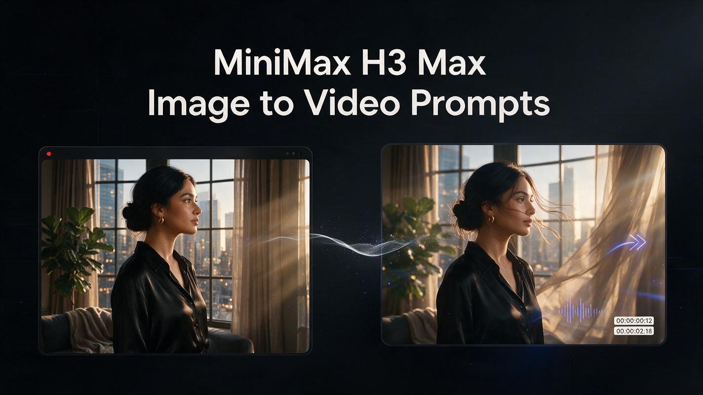 MiniMax H3 Max Image to Video Prompts: 15 Examples article thumbnail