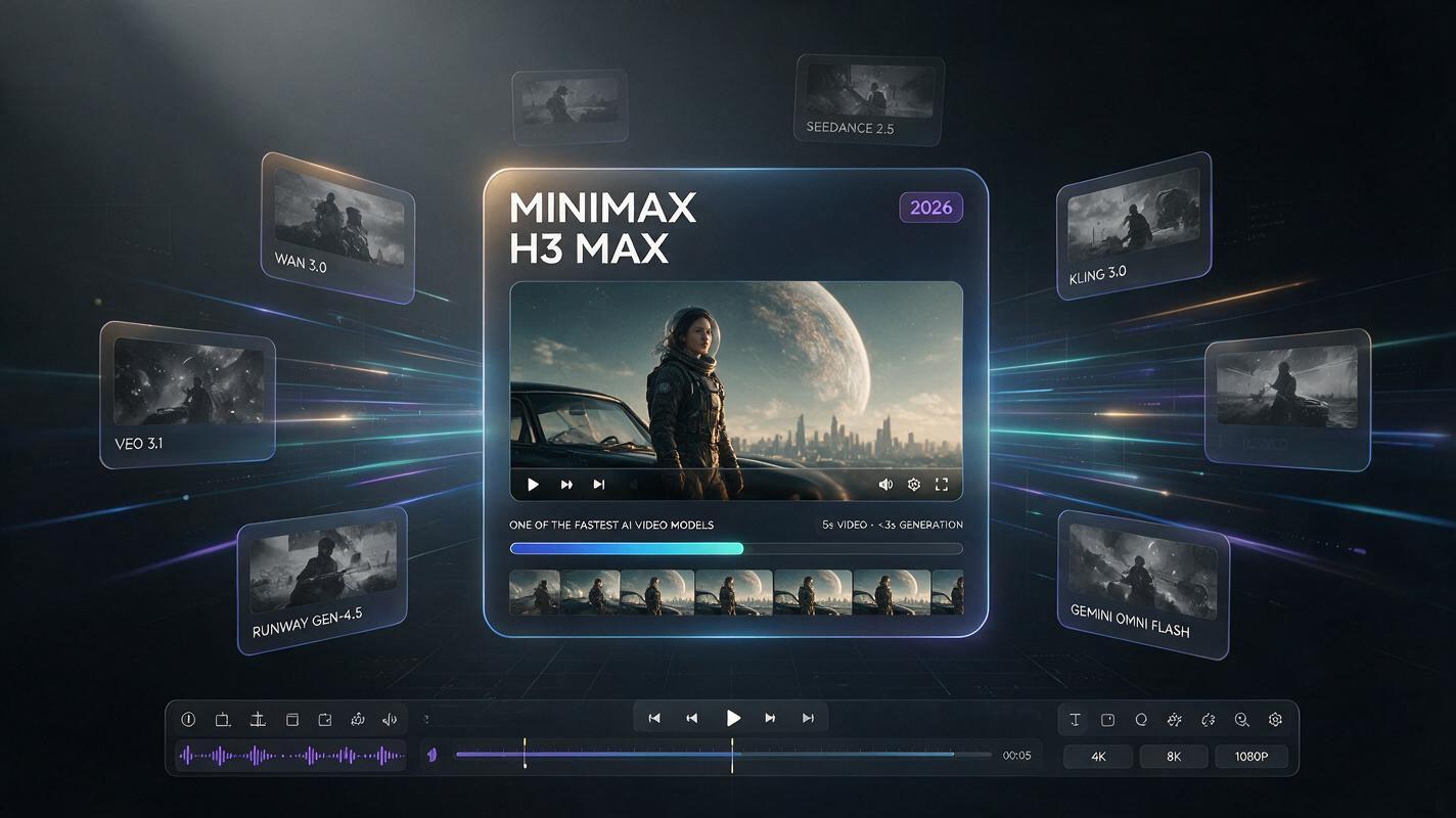 MiniMax H3 Max: One of the Fastest AI Video Models in 2026 article thumbnail