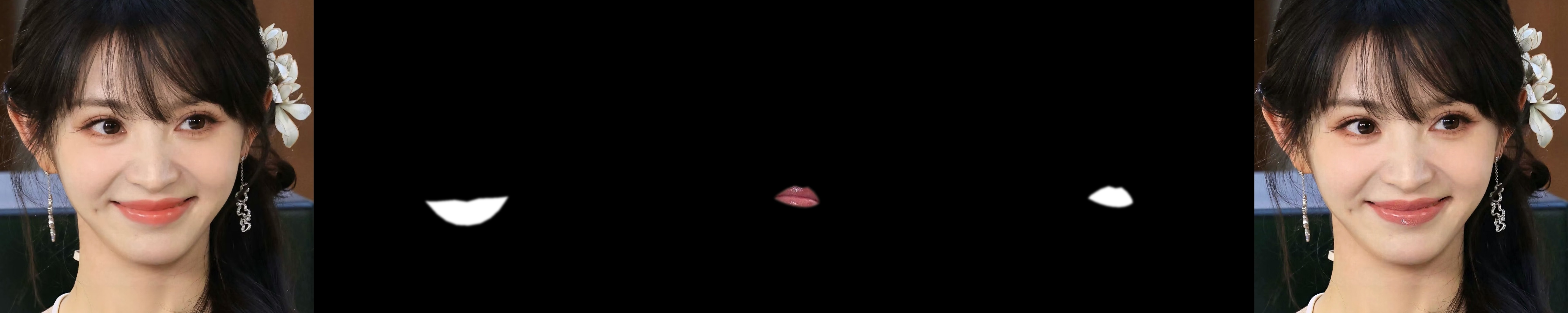 Corrected lip-only MagicMakeup transfer
