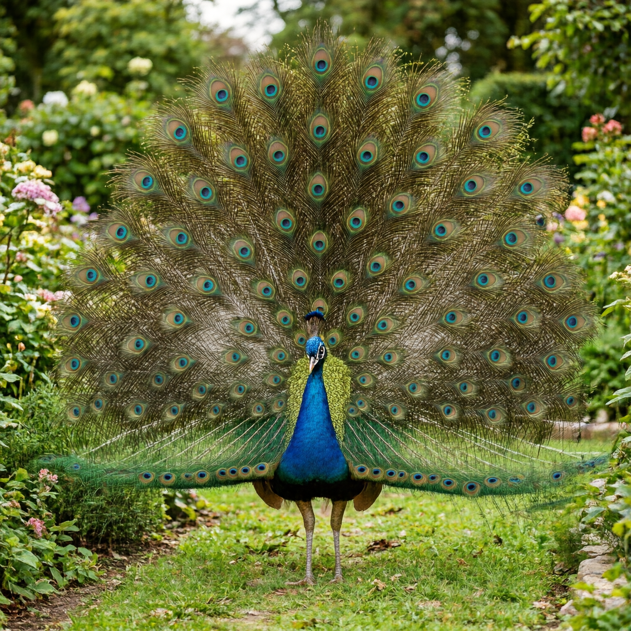 Peacock think mode
